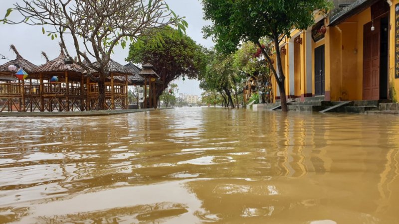 Trong 4 ngày qua, nơi đây đã chịu 2 trận lũ dồn dập. Ảnh: Ảnh Ba.