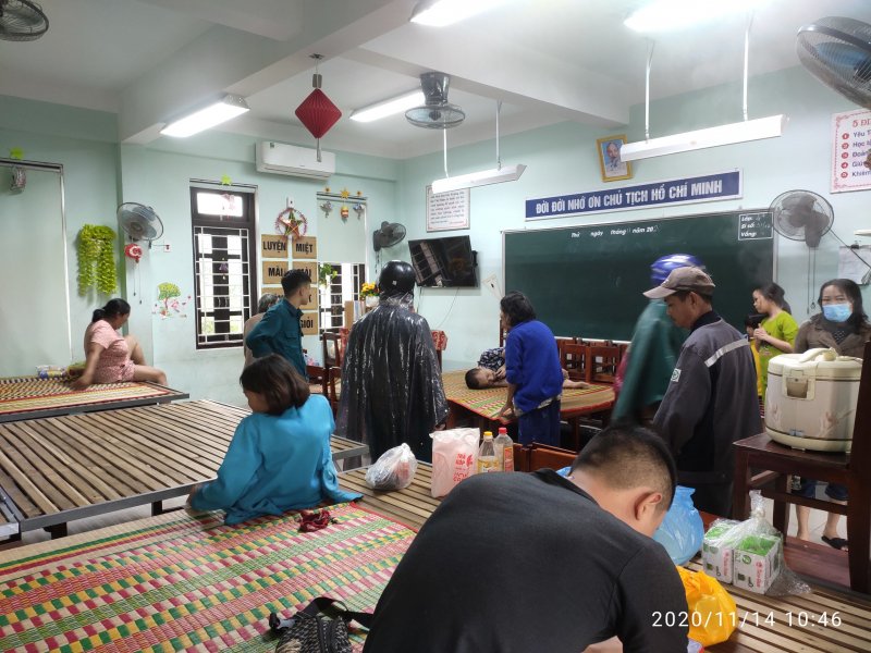Đến nay, đã thực hiện việc di dời đối với hơn 80% số hộ dân.