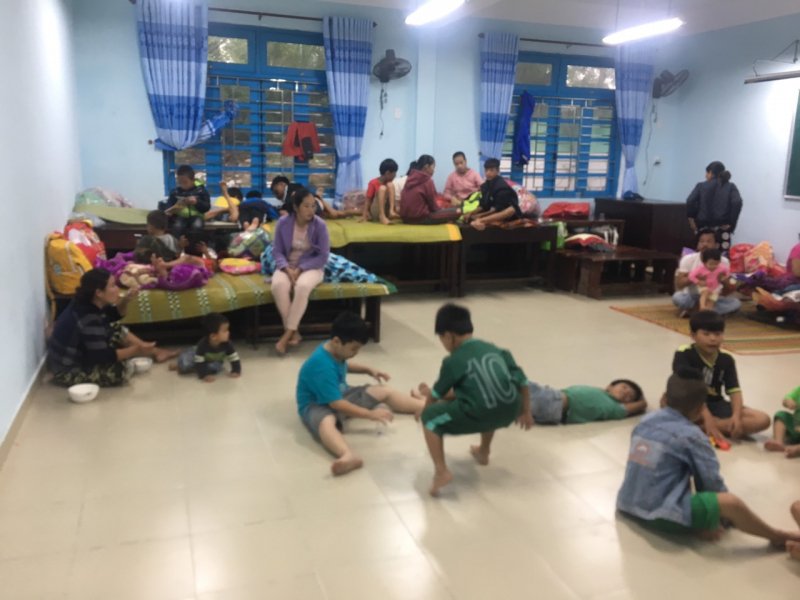 Cơ bản hoàn tất việc sơ tán dân.