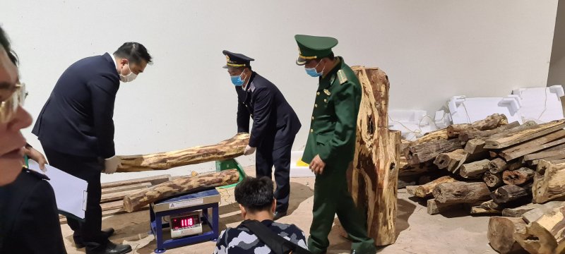 Toàn bộ số hàng này không có hóa đơn, chứng từ hợp pháp.