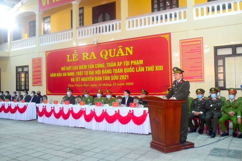 Lực lượng Công an toàn tỉnh tổ chức triển khai đồng bộ các biện pháp phòng ngừa kết hợp tấn công mạnh các loại tội phạm.