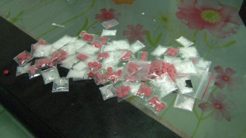 Tang vật vụ án.