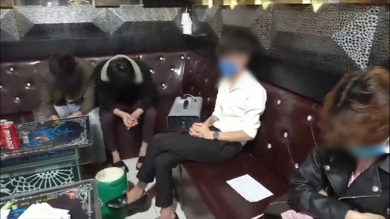 Triệt xóa 1 điểm sử dụng ma túy trái phép.