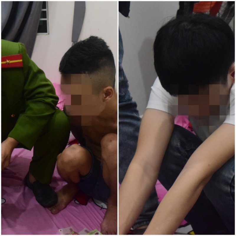 Nhóm đối tượng gồm 2 nam và 2 nữ.