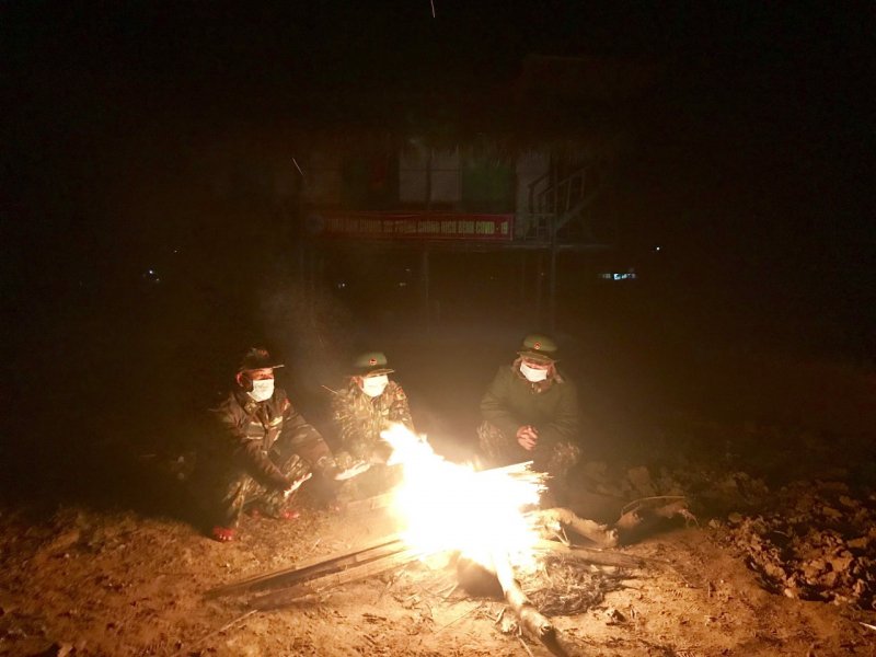 Các chốt phòng, chống dịch Covid-19 tại tuyến biên giới.