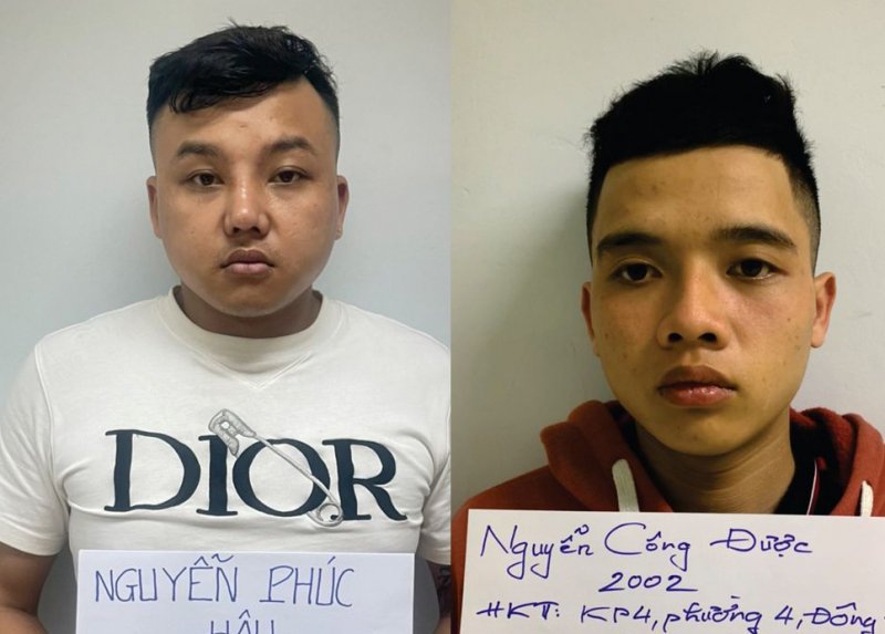 Nguyễn Phúc Hậu và Nguyễn Công Được.
