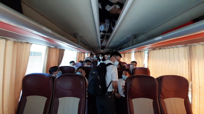 Đoàn lần này có 66 cán bộ, y bác sỹ, sinh viên y dược.
