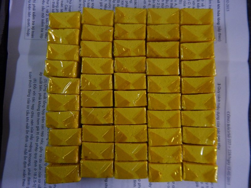 Những chiếc bánh in thơm ngon phục vụ ngày Tết.