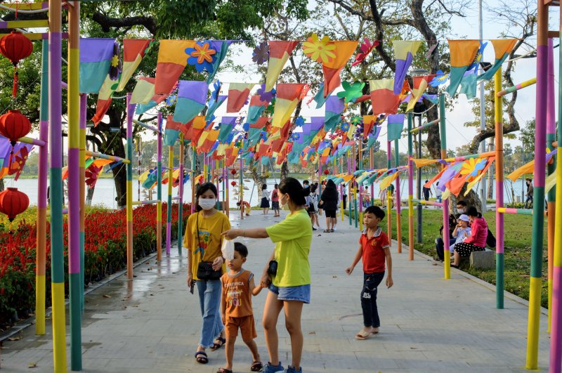Ngập tràn không khí Tết