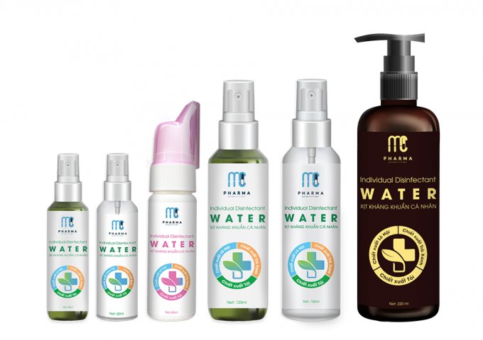 Xịt Individual Disinfectant Water của MC Pharma