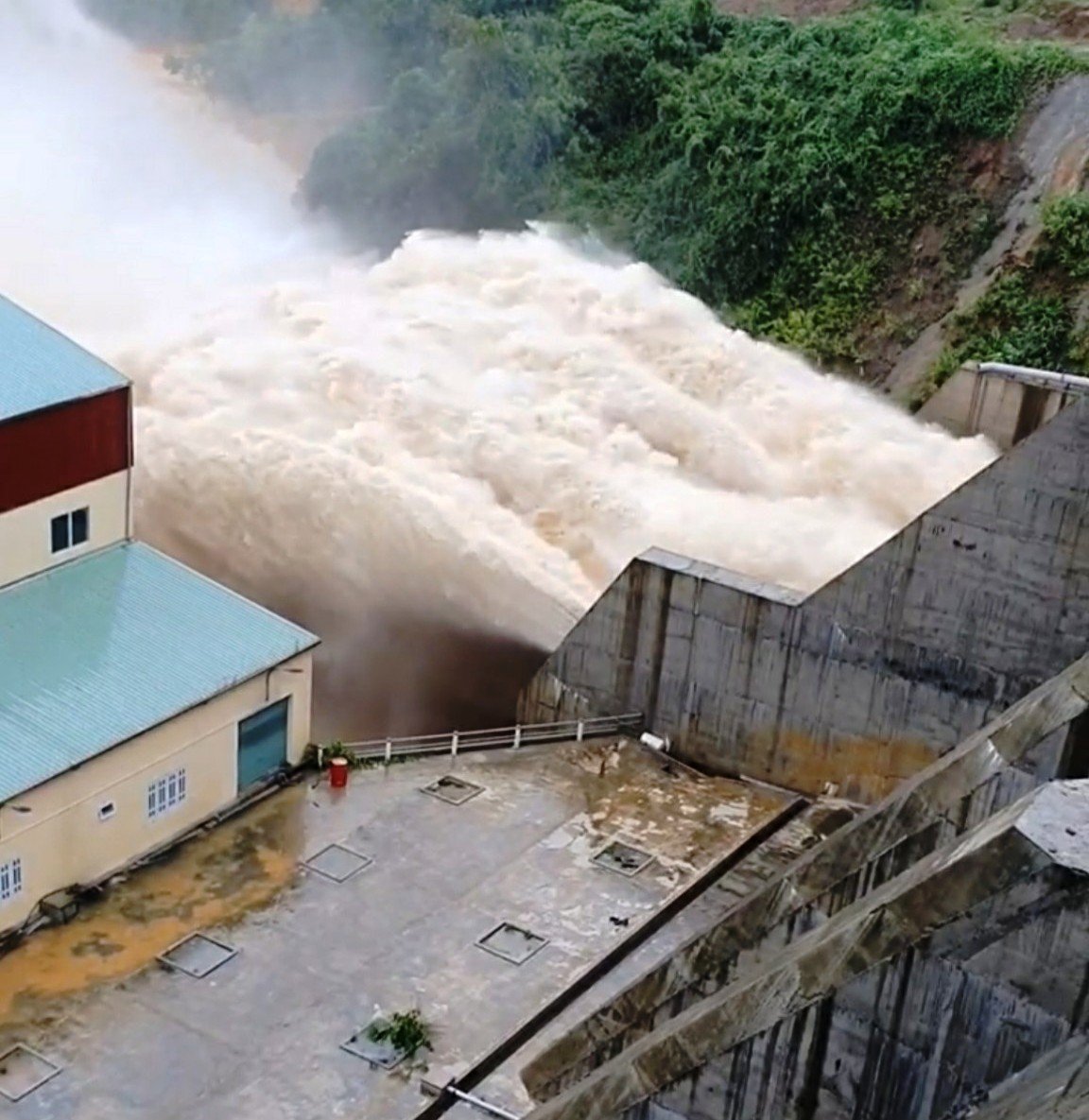  Công trình thủy điện thuộc một nhánh trên thượng nguồn sông Bồ 