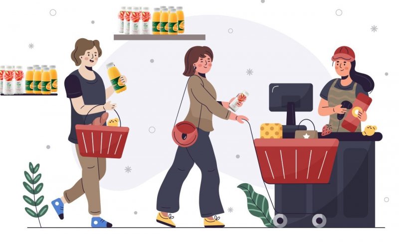 Tết đến chắc chắn không thể thiếu được “ngày hội mua sắm” rộn ràng, náo nhiệt ở khắp các siêu thị. Các bà, các mẹ thì mua đồ ăn, thức uống để làm cỗ Tết, bày mâm ngũ quả. Giới trẻ thì nô nức đi mua sắm quần áo Tết, đi mua đồ trang trí nhà cửa. Có lẽ, không ai có thể bỏ lỡ ngày hội sắm Tết cực vui và rộn ràng này mỗi khi xuân về.