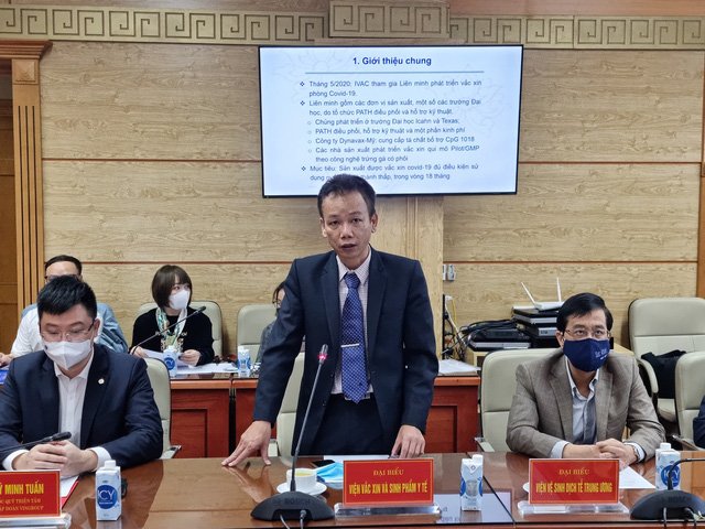  TS Dương Hữu Thái, Viện trưởng IVAC. Ảnh: Tuấn Dũng