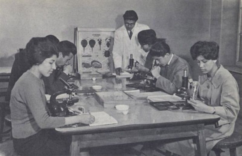 Khoa Sinh học, Đại học Kabul ở Afghanistan.