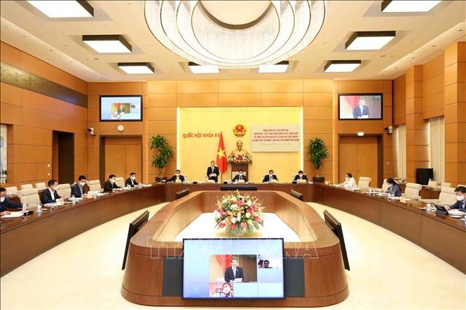  Quang cảnh buổi làm việc. Ảnh: An Đăng/TTXVN