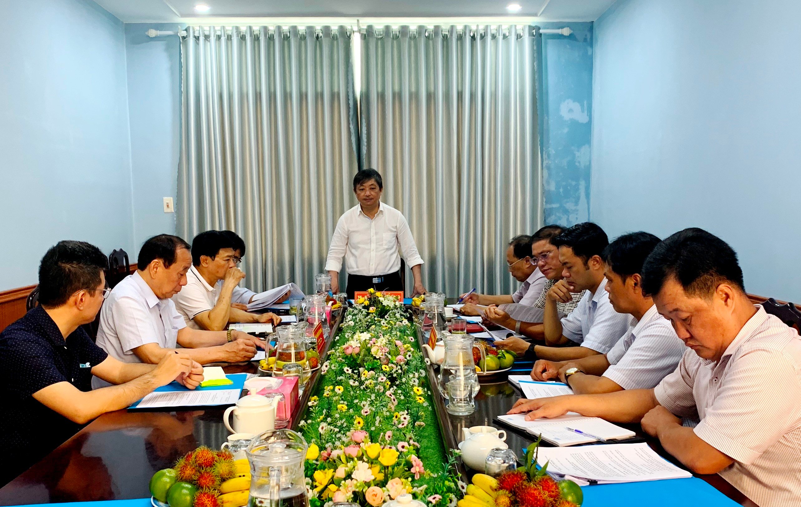  TS. Đặng Việt Dũng - Chủ tịch Tổng hội Xây dựng Việt Nam phát biểu tại buổi họp