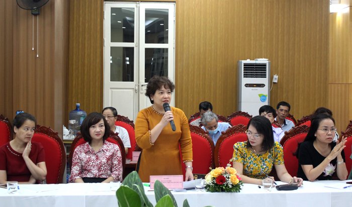 Đại diện các nhà trường phát biểu tại hội nghị