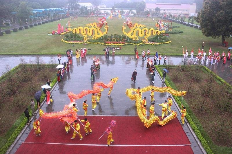  Hoạt động văn hoá, phát huy giá trị di sản tại Hoàng thành Thăng Long. Ảnh: Lại Tấn.