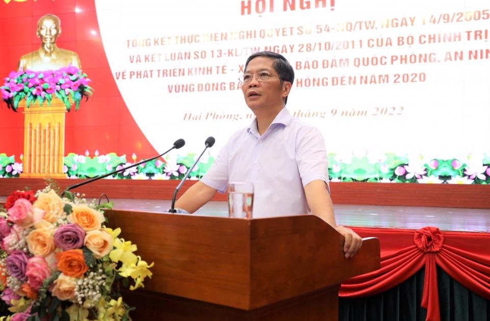  Trưởng ban Kinh tế Trung ương Trần Tuấn Anh phát biểu kết luận hội nghị. Ảnh: VOV