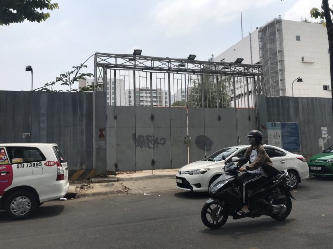 Dự án Khu nhà ở 1 Bis – 1 Kép Nguyễn Đình Chiểu, phường Đa Kao, quận 1. Ảnh: Nhung Trần.