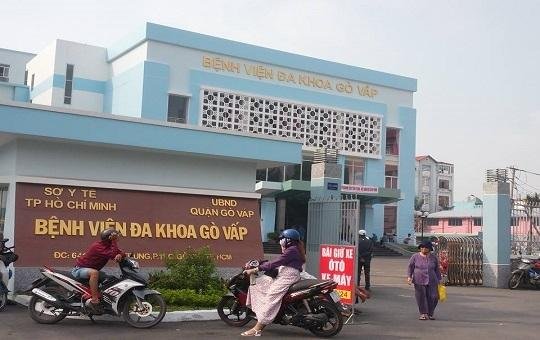Bệnh viện Đa khoa Gò Vấp nơi ông Quốc làm giám đốc.
