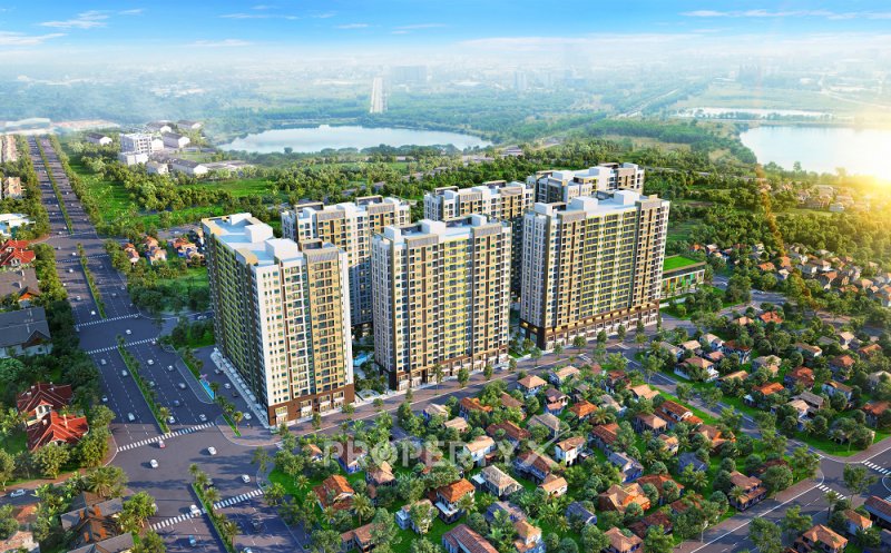Phối cảnh tổng thể dự án khu căn hộ New Galaxy