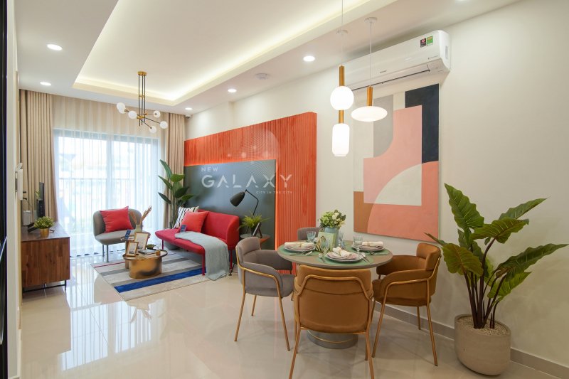 Hình ảnh thực tế căn hộ mẫu New Galaxy
