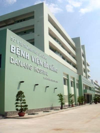 Bệnh viện Đà Nẵng nơi đang điều trị cho bệnh nhân nghi nhiễm COVID-19.