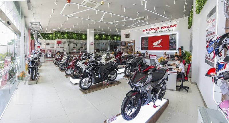 Mô hình Cửa hàng Bán xe và Dịch vụ do Honda Ủy nhiệm (HEAD) đạt tiêu chuẩn 4S