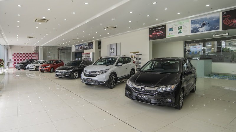 Mô hình Đại lý Ô tô Honda đạt tiêu chuẩn 5S