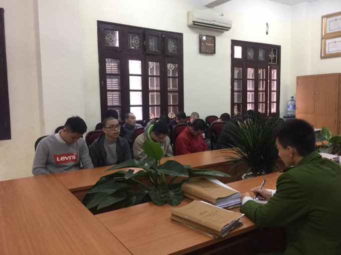 Các đối tượng tại CQĐT.