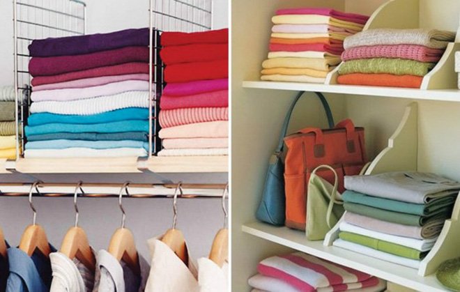 Cách gấp quần áo gọn nhất vào tủ. 7 cách gấp quần áo vừa nhanh vừa gọn.