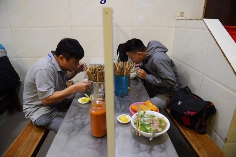 Đây là ý tưởng khá tốt khiến người chủ quán ăn và khách hàng cũng an tâm.