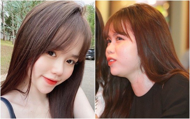 Tuy nhiên, góc nghiêng ngoài đời của cô có vẻ hơi ''lọng cằm
