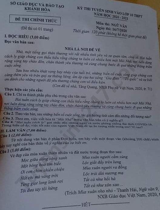 de-thi-vao-10-mon-van-tinh-khanh-hoa-2020-result