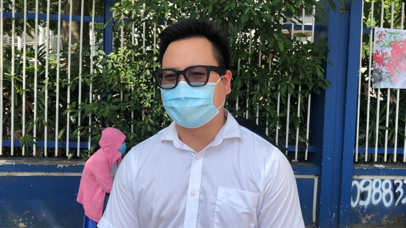 Ông Trần Quang Hưng, Phó bí thư thành đoàn Hà Nội.