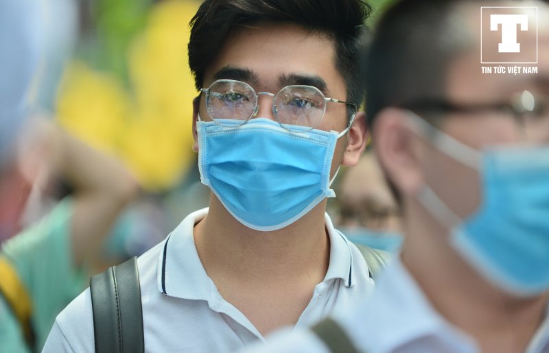 Khuôn mặt tâm trạng của một số thí sinh.