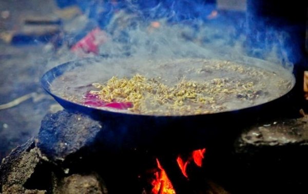 Nồi thắng cố trên bếp người Hà Giang
