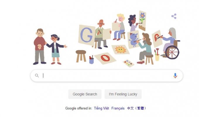 Google sử dụng những hình vẽ đơn giản để tôn vinh phương pháp chữa trị bệnh tâm thần của bác sĩ Nise da Silveira.