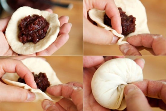 Cách làm bánh mochi: Công đoạn nặn bánh