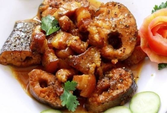 Thành phẩm của cách kho cá ngon chuẩn vị miền Bắc, không bị tanh