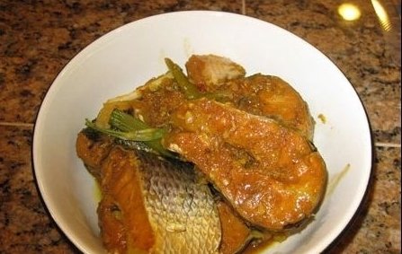 Cách kho cá mè với nghệ: Thành phẩm