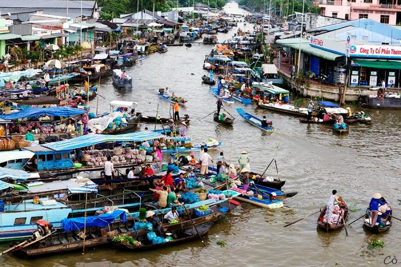 Chợ nổi Ngã Năm, Sóc Trăng