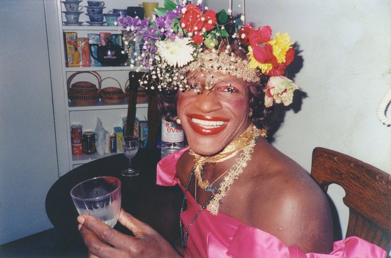 Hình ảnh đầy tính biểu tượng của Marsha P. Johnson