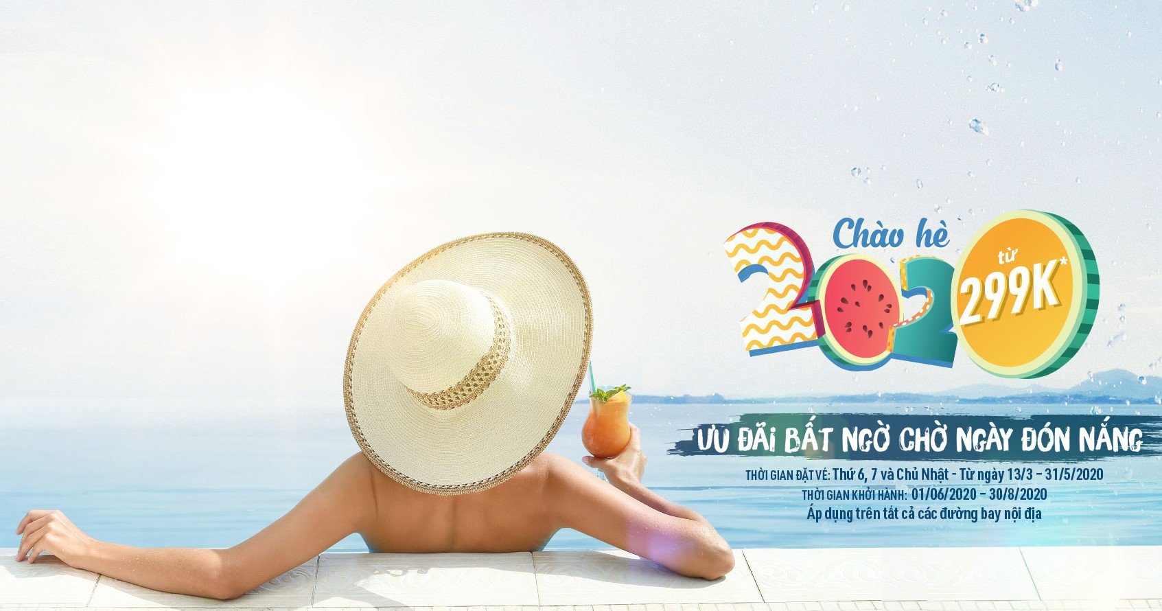 Chương trình chào hè giá vé hấp dẫn.