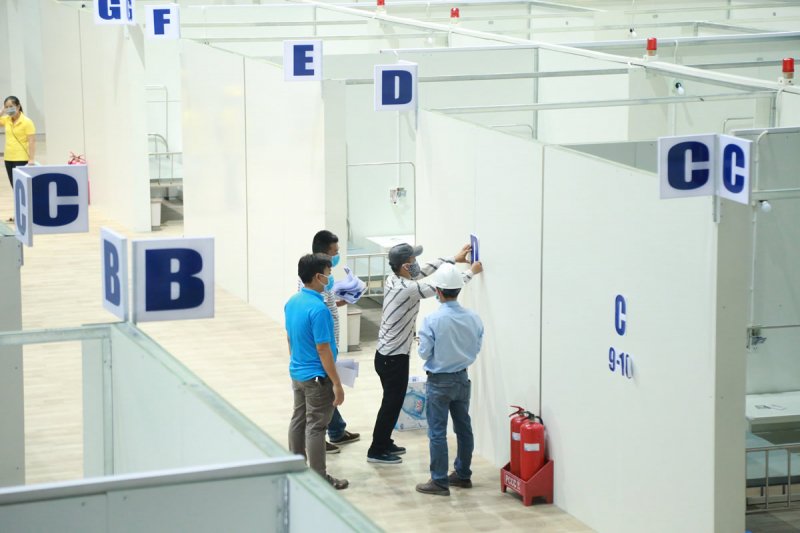 Bên cạnh đó, các công đoạn thi công được làm khép kín và theo hình thức cuốn chiều từng hạng mục.