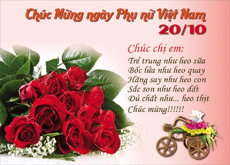 Lời chúc ngày 20/10 hay và ý nghĩa nhất dành cho đồng nghiệp