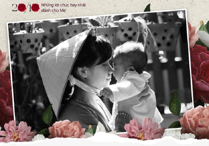 Lời chúc ngày 20/10 hay và ý nghĩa nhất dành cho mẹ