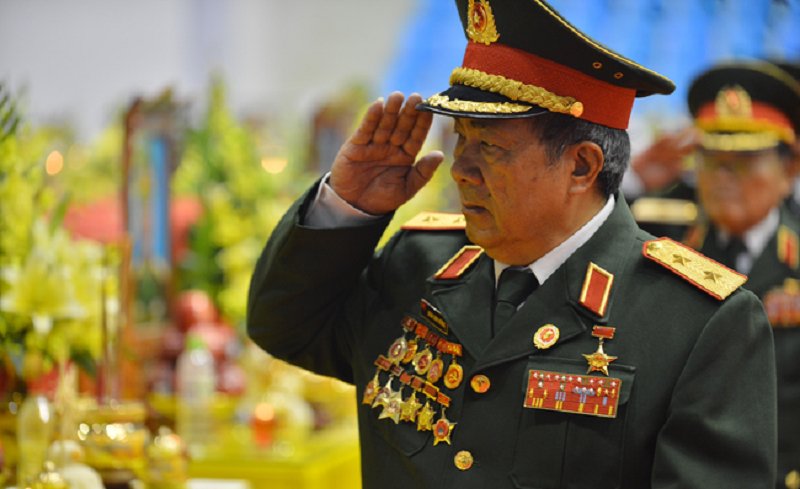 Lãnh đạo Quân khu 4...