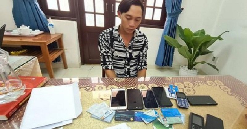 Đối tượng Nguyễn Văn Phúc đã bị bắt giữ